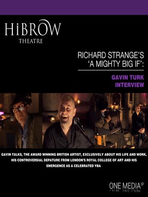 cover image of Richard Strange's A Mighty Big If: Gavin Turk
